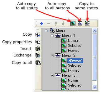 Web Buttons Screenshot